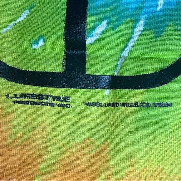 “DOORS” Jim Morrison SunBurst Tye-Dye Fabric Wall Hanging NWT - Picture 7 of 11